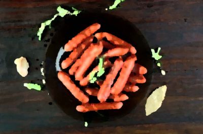 Grilled Beer-cooked Sausages